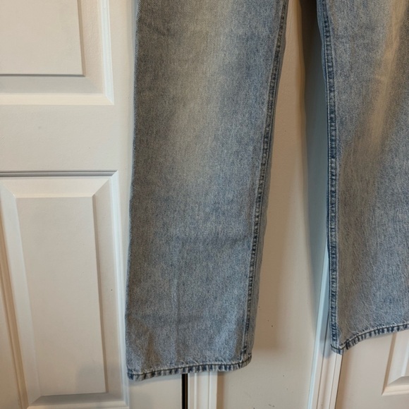 Cuidado Con El Perro Women’s Light Wash Straight Denim Jeans 100% Cotton Size 4 - Picture 5 of 15